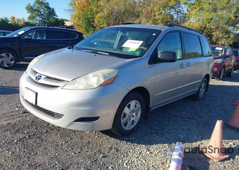 2006 Toyota Sienna Le из США, поврежденный, VIN 5TDZA23C96S445977